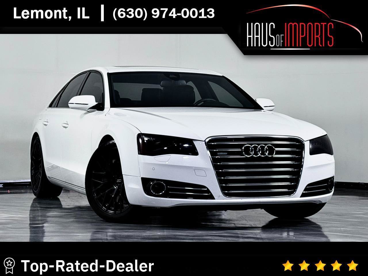 Used 2013 Audi A8 4.0T w/ Convenience Pkg AWD/4WD image 1