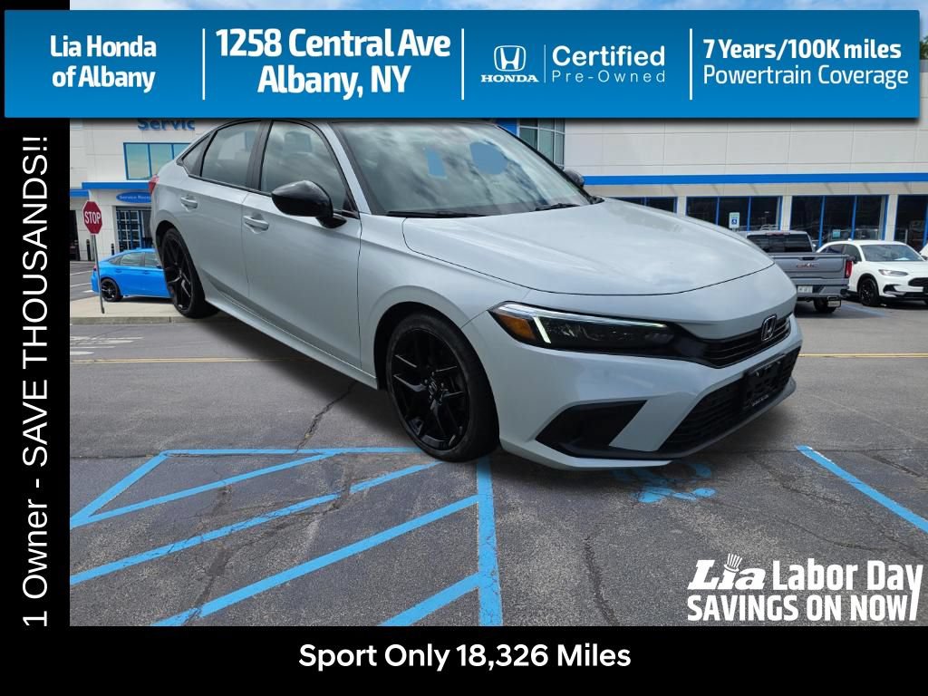 Certified 2023 Honda Civic Sport