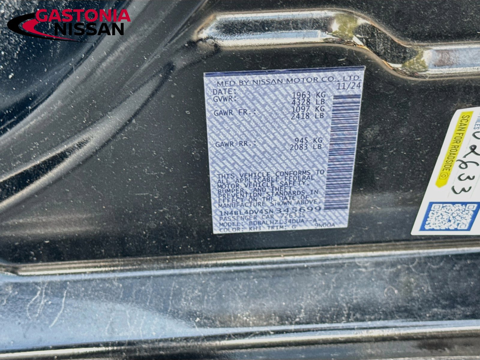 Used 2025 Nissan Altima 2.5 SV FWD image 37