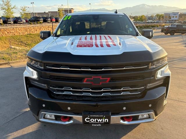 Used 2021 Chevrolet Silverado 1500 LTZ w/ Safety Package II AWD/4WD image 8