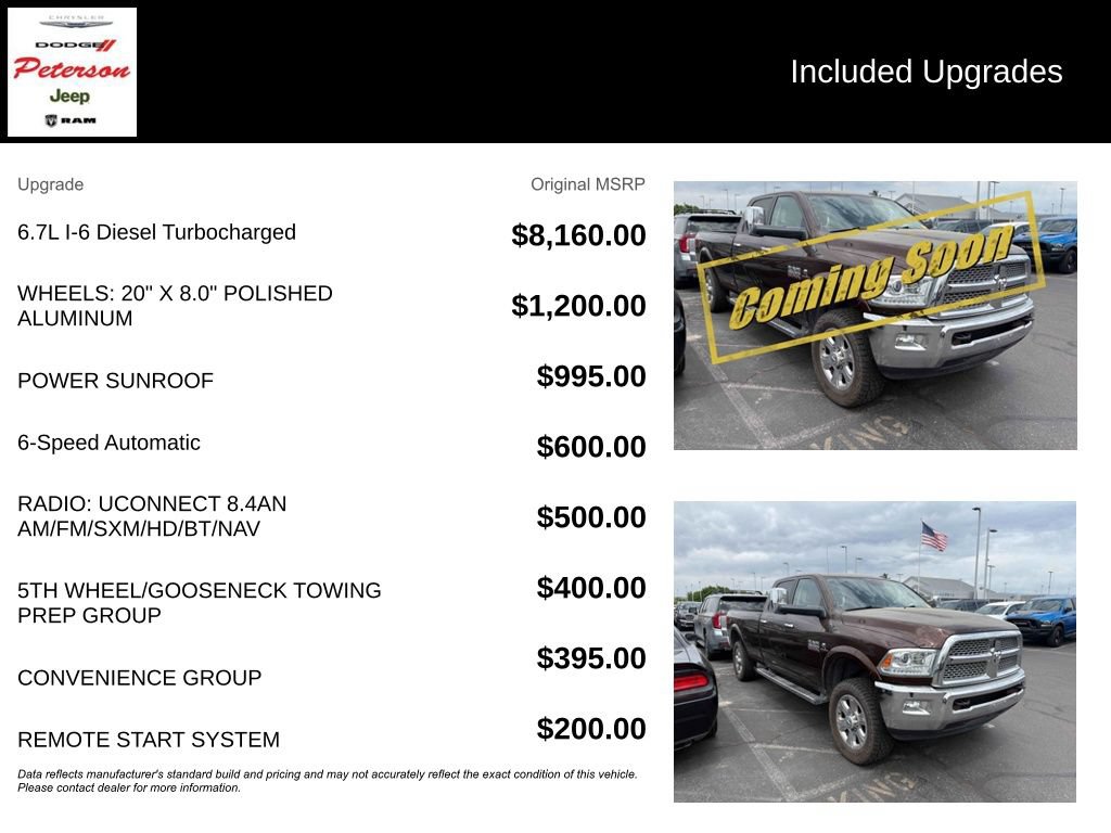 Used 2014 RAM 3500 Laramie AWD/4WD image 9
