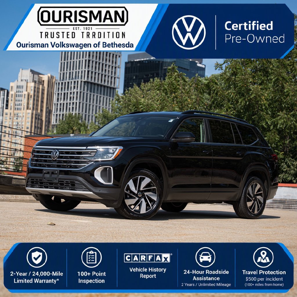 Certified 2026 Volkswagen Atlas SE