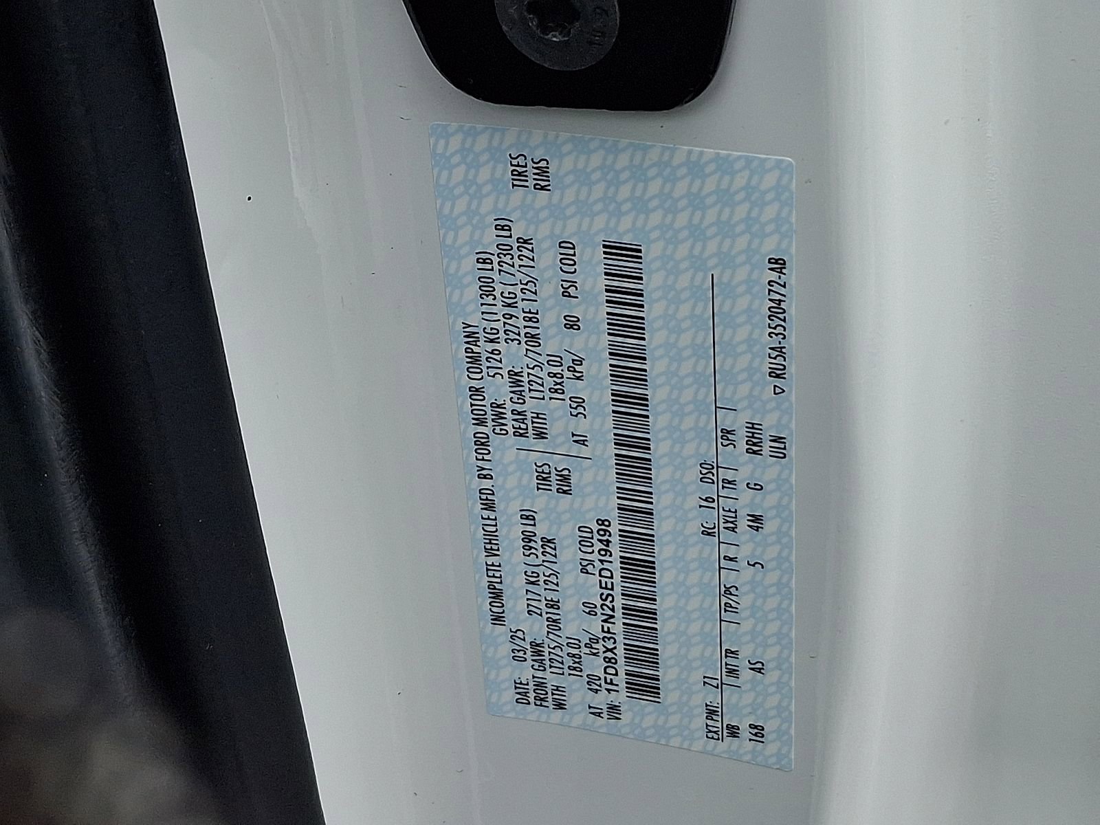 New 2025 Ford F350 XL w/ XL Chrome Package AWD/4WD image 14