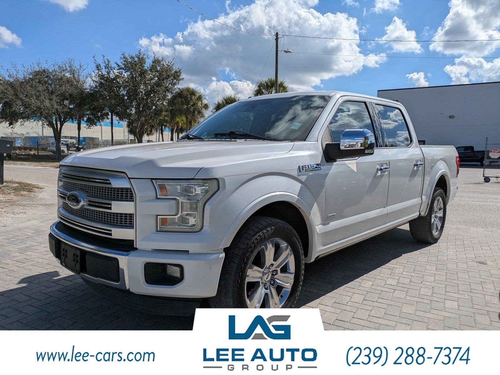 Used 2015 Ford F150 Platinum w/ Trailer Tow Package image 6