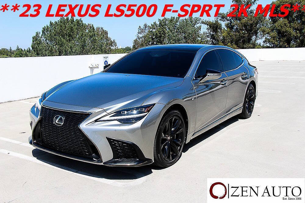 Used 2023 Lexus LS 500 F Sport w/ Cold Weather Package (CK) RWD image 50