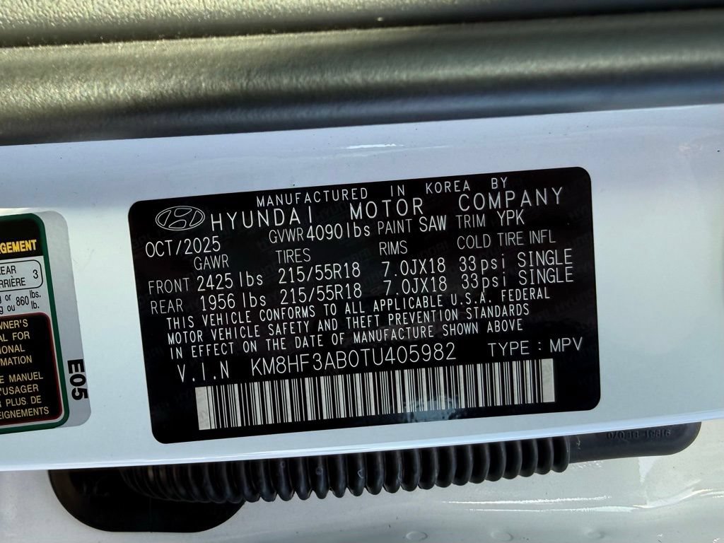 New 2026 Hyundai Kona SEL Sport FWD image 32