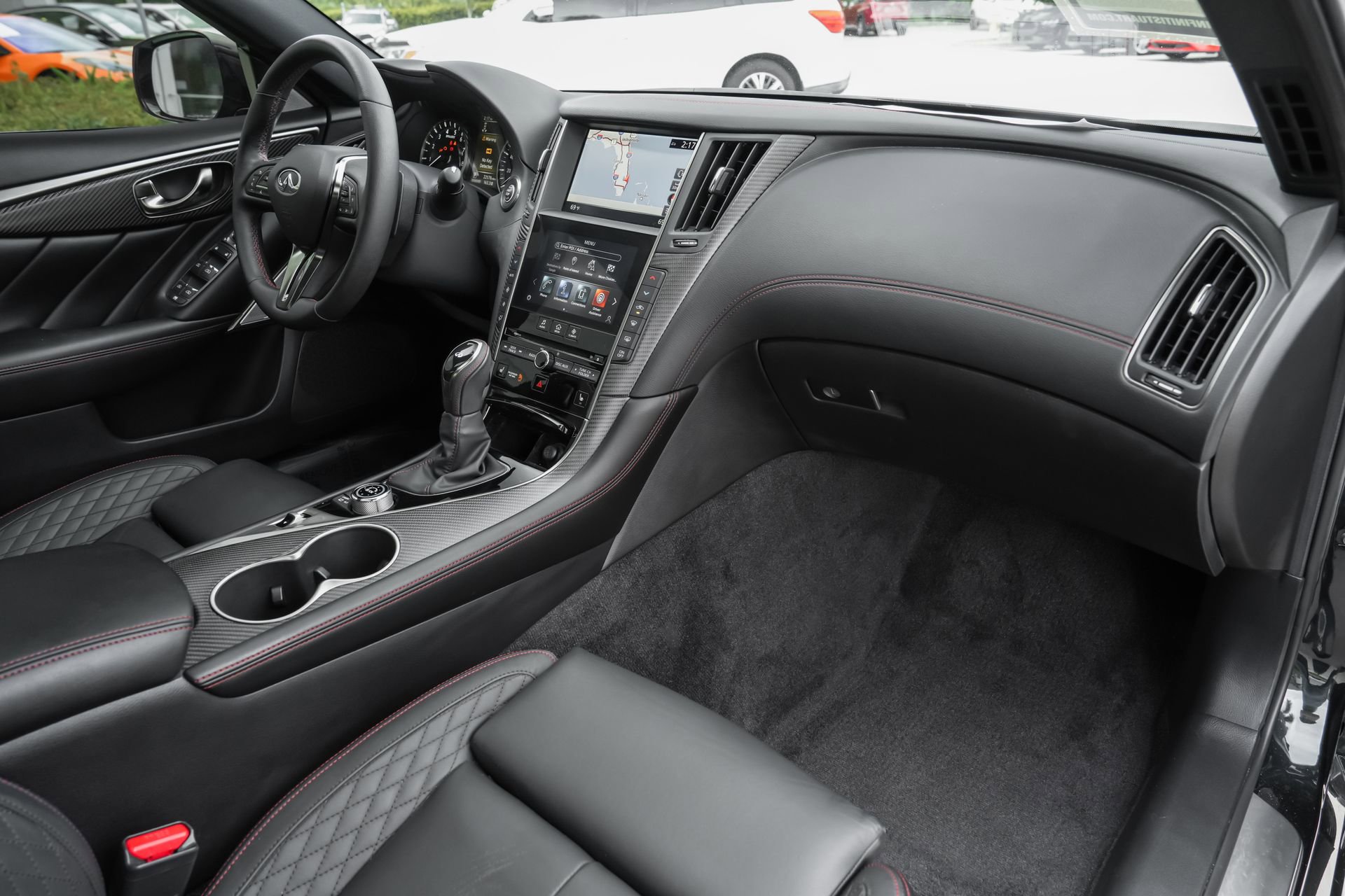 Used 2023 INFINITI Q50 Red Sport 400 w/ Black Opal Edition image 39