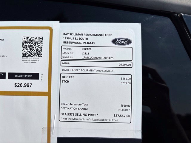 Certified 2026 Ford Escape ST-Line FWD image 3