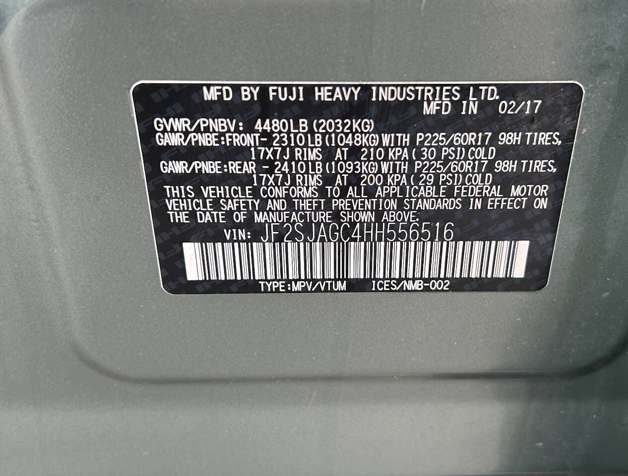 Used 2017 Subaru Forester 2.5i Premium image 20