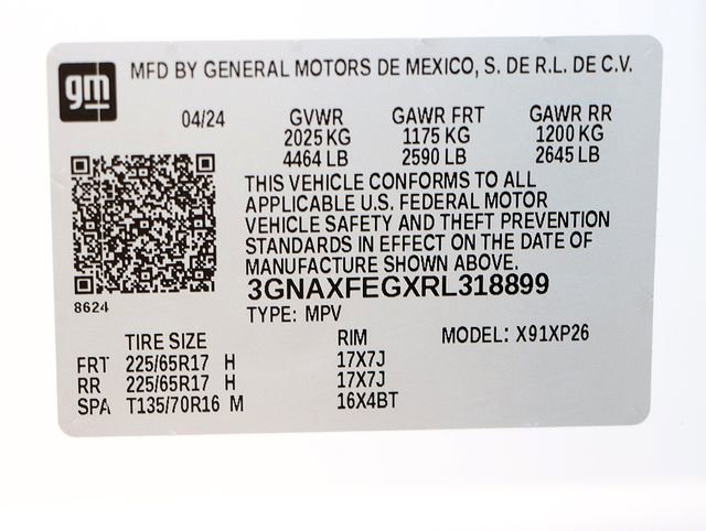 Certified 2024 Chevrolet Equinox LS w/ LS Convenience Package FWD image 29