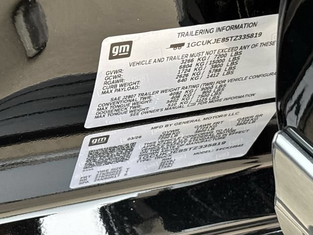 New 2026 Chevrolet Silverado 1500 High Country AWD/4WD image 28