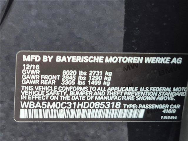Used 2017 BMW 550i Gran Turismo xDrive AWD/4WD image 15