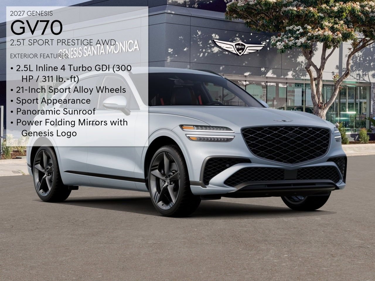 New 2027 Genesis GV70 2.5T Sport Prestige AWD/4WD image 3