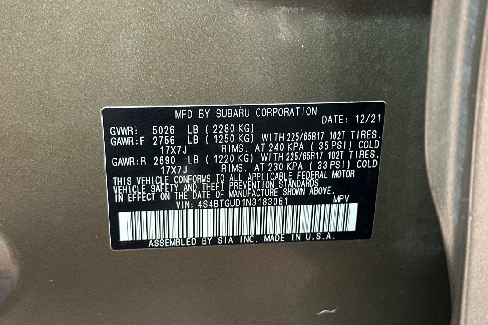 Used 2022 Subaru Outback Wilderness AWD/4WD image 39
