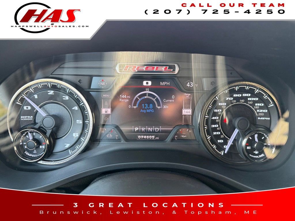 Used 2021 RAM 1500 Rebel w/ Rebel Level 1 Equipment Group AWD/4WD image 15