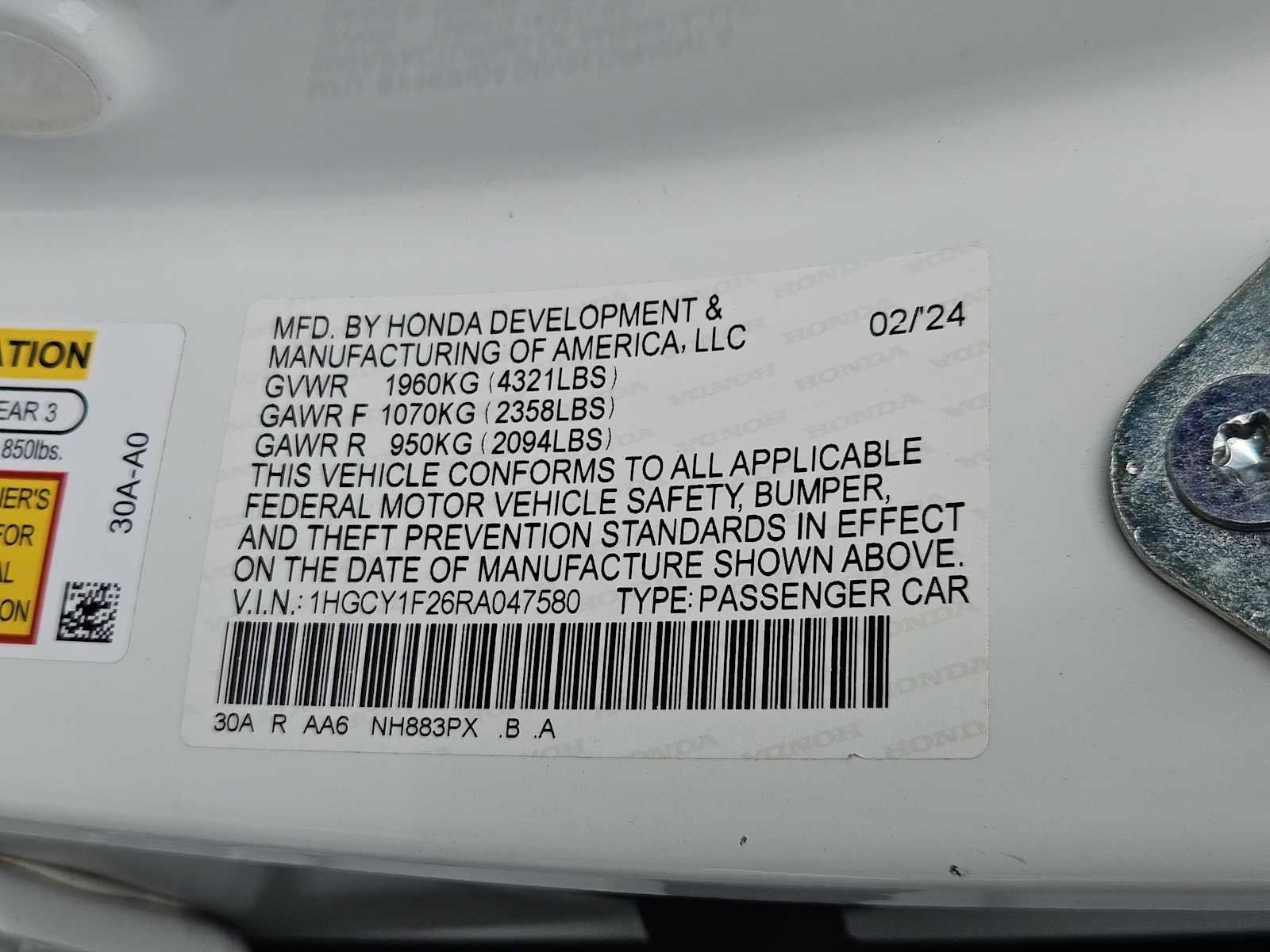 Used 2024 Honda Accord LX image 29