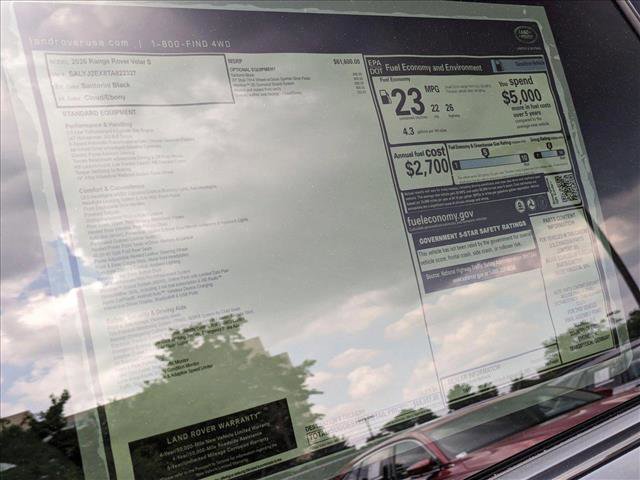 New 2026 Land Rover Range Rover Velar S image 20