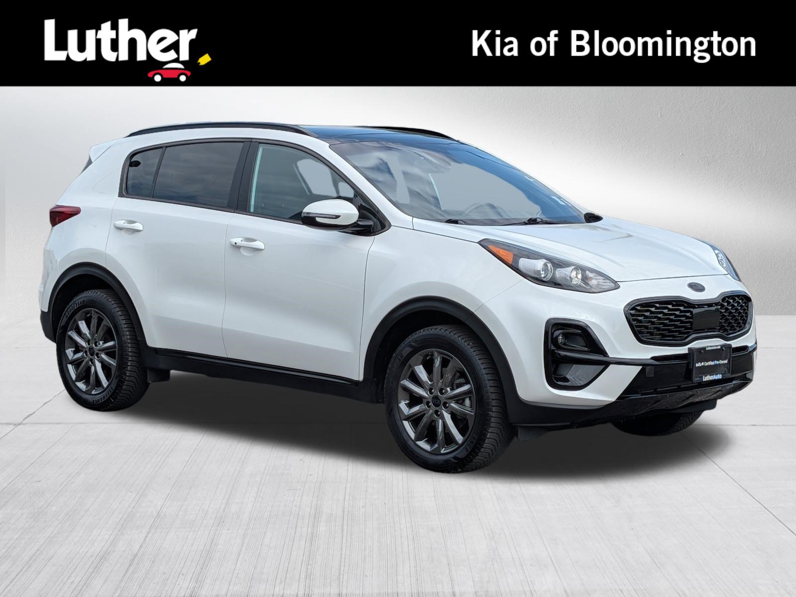 Certified 2022 Kia Sportage Nightfall Edition w/ Nighfall AWD Premium Package image 1