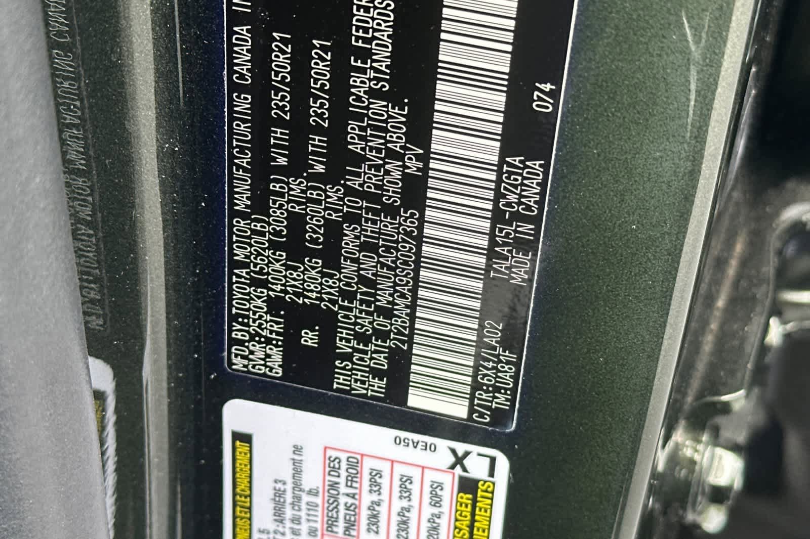 Certified 2025 Lexus RX 350 AWD w/ Convenience Package image 35