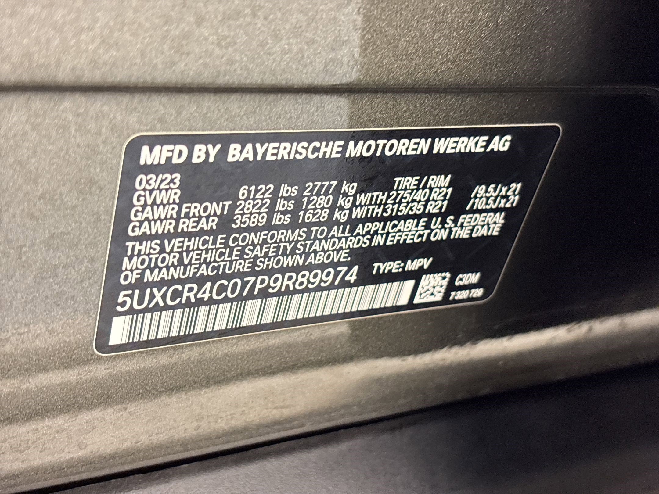 Certified 2023 BMW X5 sDrive40i w/ Climate Comfort Package image 19