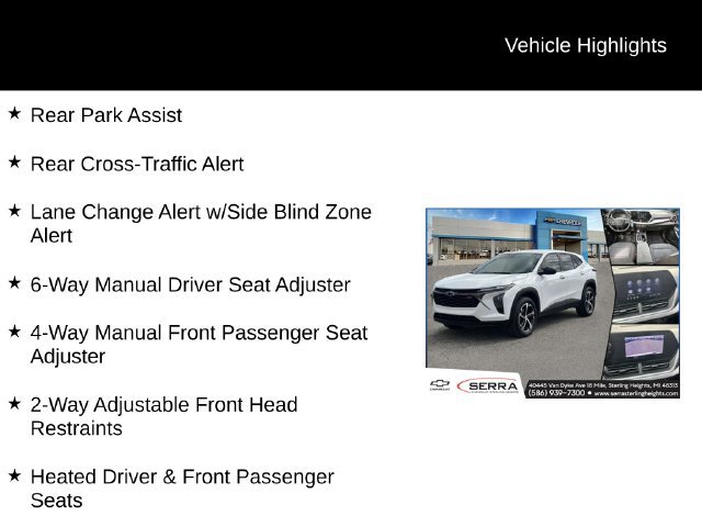 Certified 2024 Chevrolet Trax RS w/ Driver Confidence Package FWD image 5