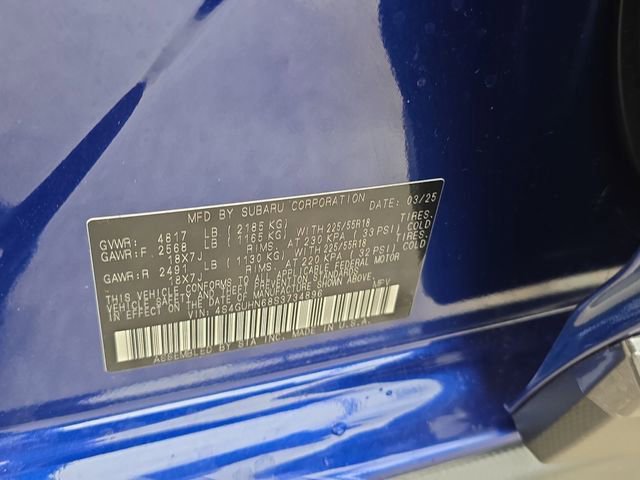 Certified 2025 Subaru Crosstrek 2.5i Limited w/ Popular Package #3A image 34