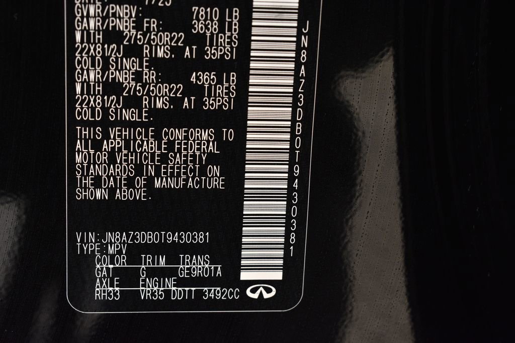 Used 2026 INFINITI QX80 4WD w/ Sport Exterior Package image 42