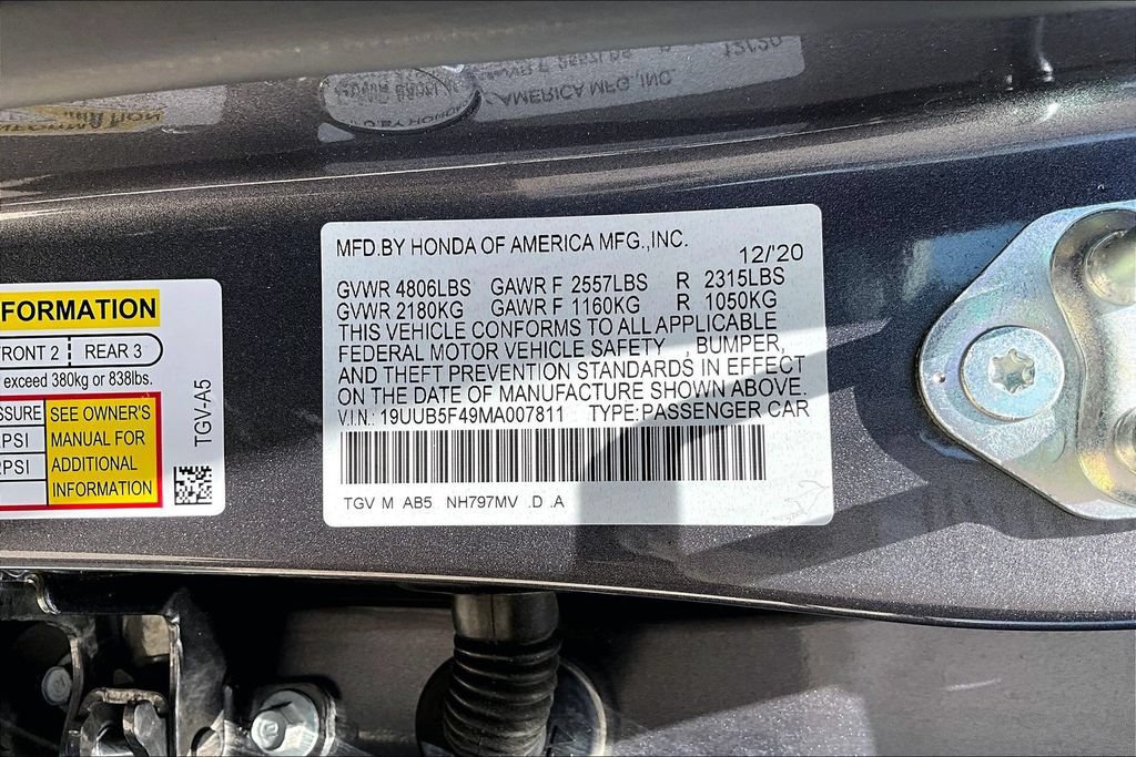 Used 2021 Acura TLX w/ Technology Package FWD image 38
