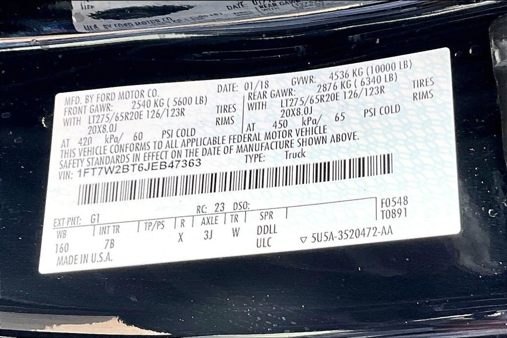 Certified 2018 Ford F250 Platinum w/ Platinum Ultimate Package image 30