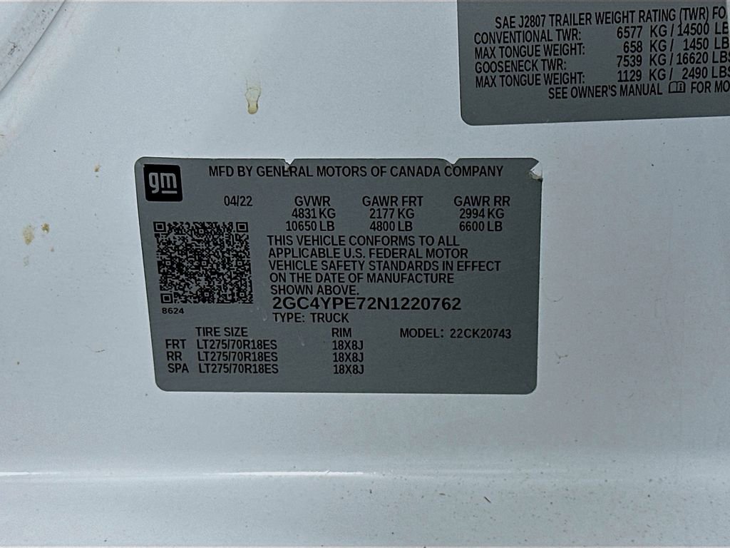 Used 2022 Chevrolet Silverado 2500 LTZ image 36