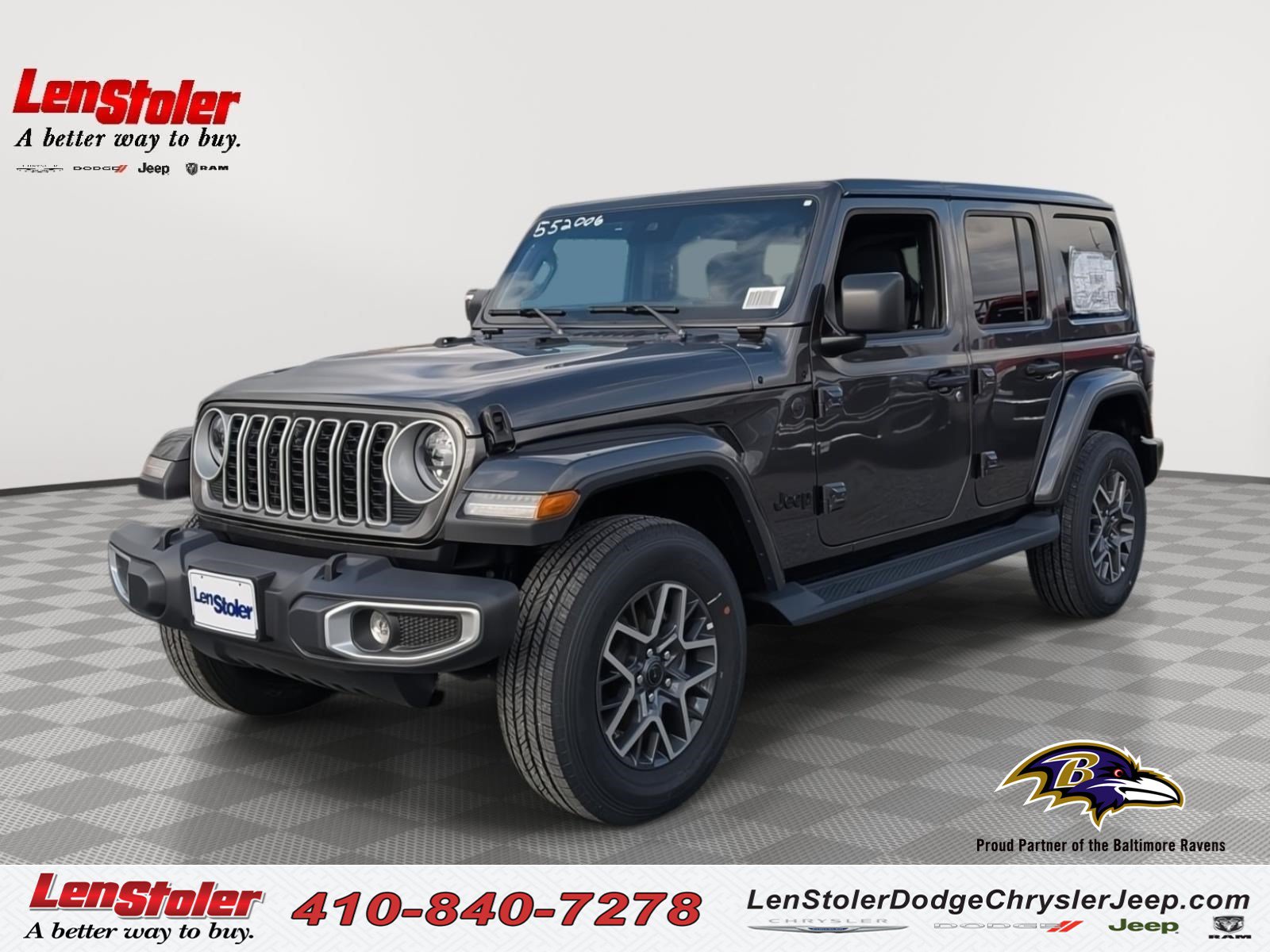 New 2025 Jeep Wrangler Unlimited Sahara w/ Safety Group AWD/4WD image 1