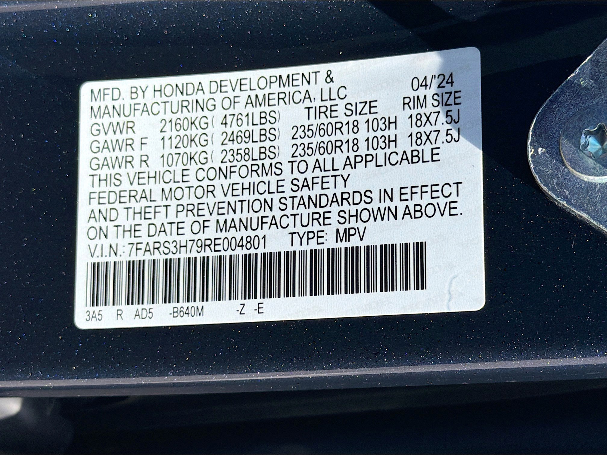 Used 2024 Honda CR-V EX-L image 44