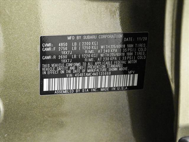 Used 2021 Subaru Outback Limited image 25