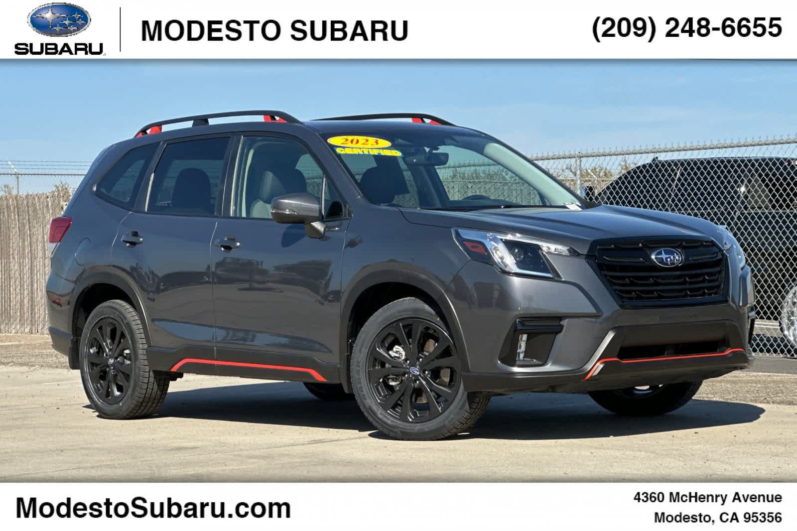 Certified 2023 Subaru Forester Sport w/ Popular Package #2