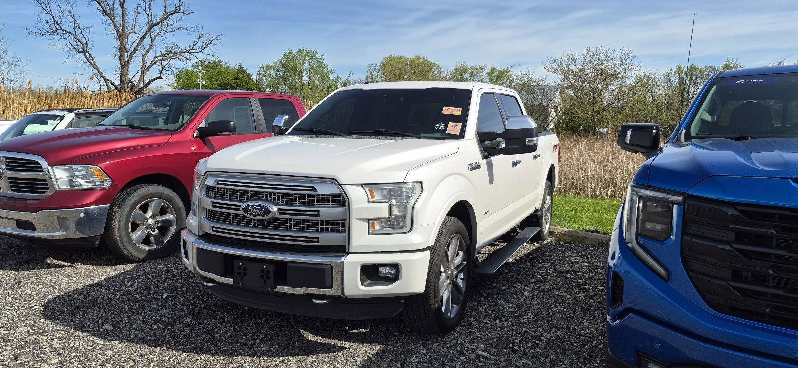 Used 2016 Ford F150 Platinum w/ Equipment Group 701A Luxury AWD/4WD image 1