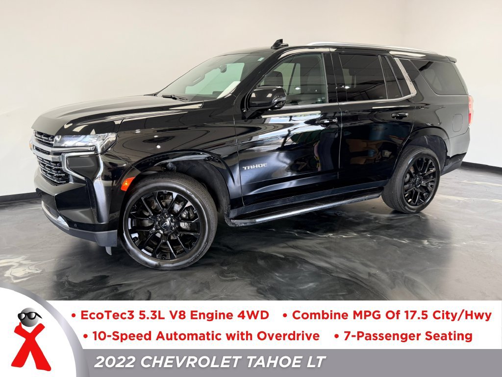 Used 2022 Chevrolet Tahoe LT w/ LT Signature Plus Package AWD/4WD image 1