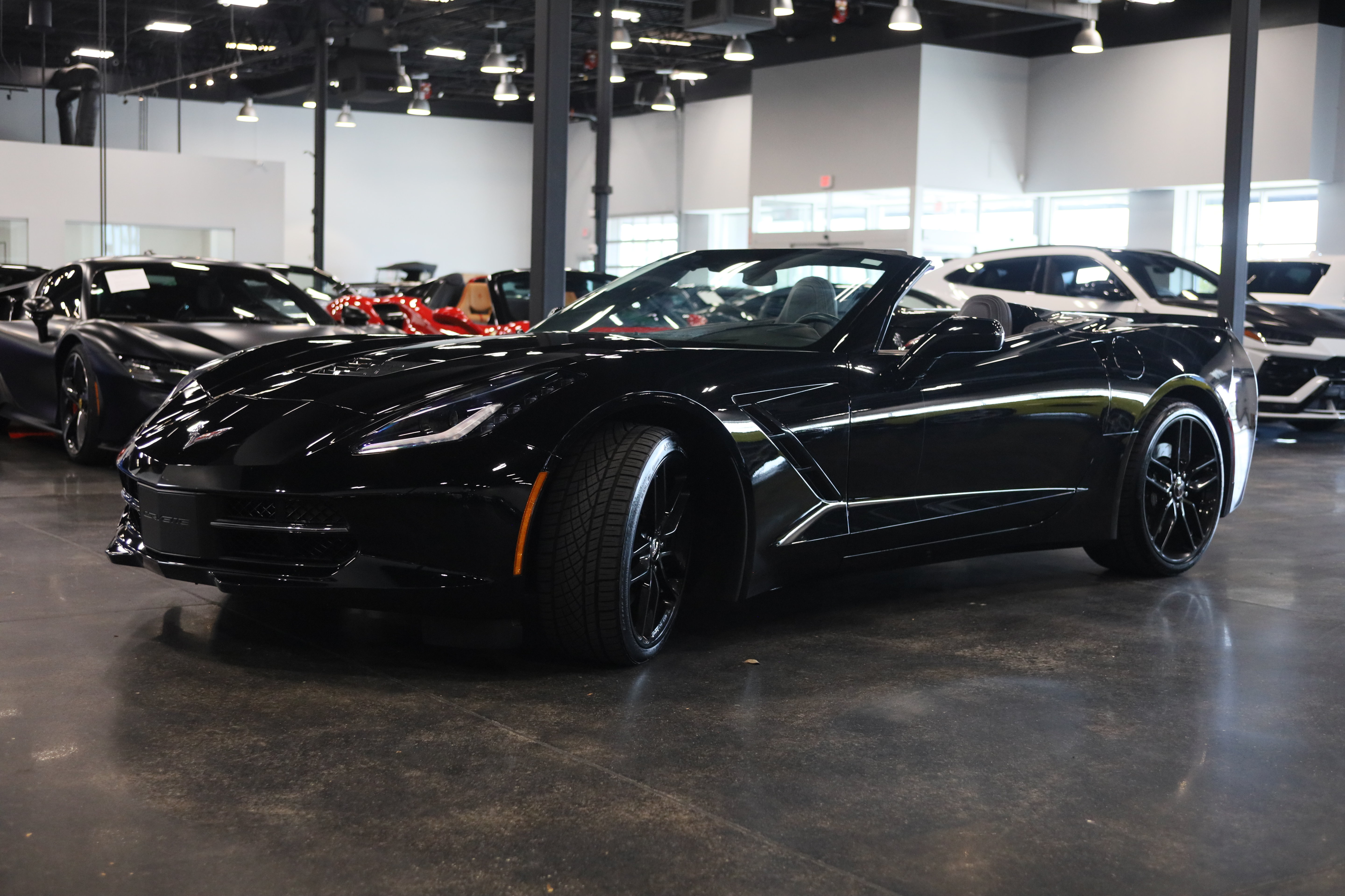 Used 2015 Chevrolet Corvette Stingray Convertible w/ 3LT Preferred Equipment Group RWD image 4