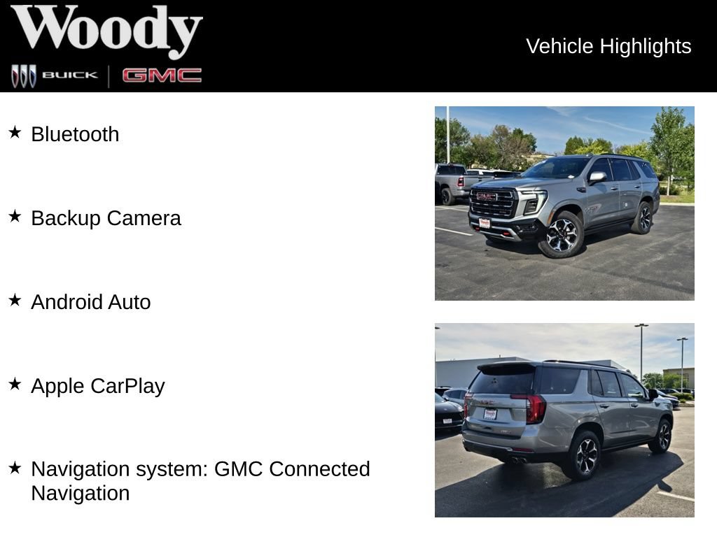 Certified 2025 GMC Yukon AT4 w/ AT4 Premium Package AWD/4WD image 3