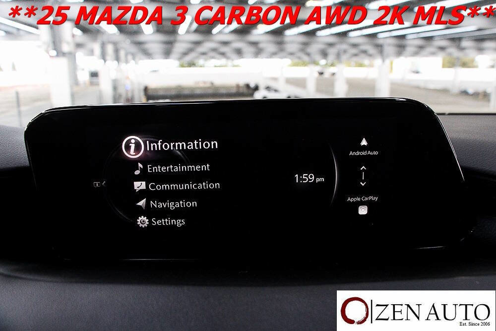 Used 2025 MAZDA MAZDA3 Carbon image 16