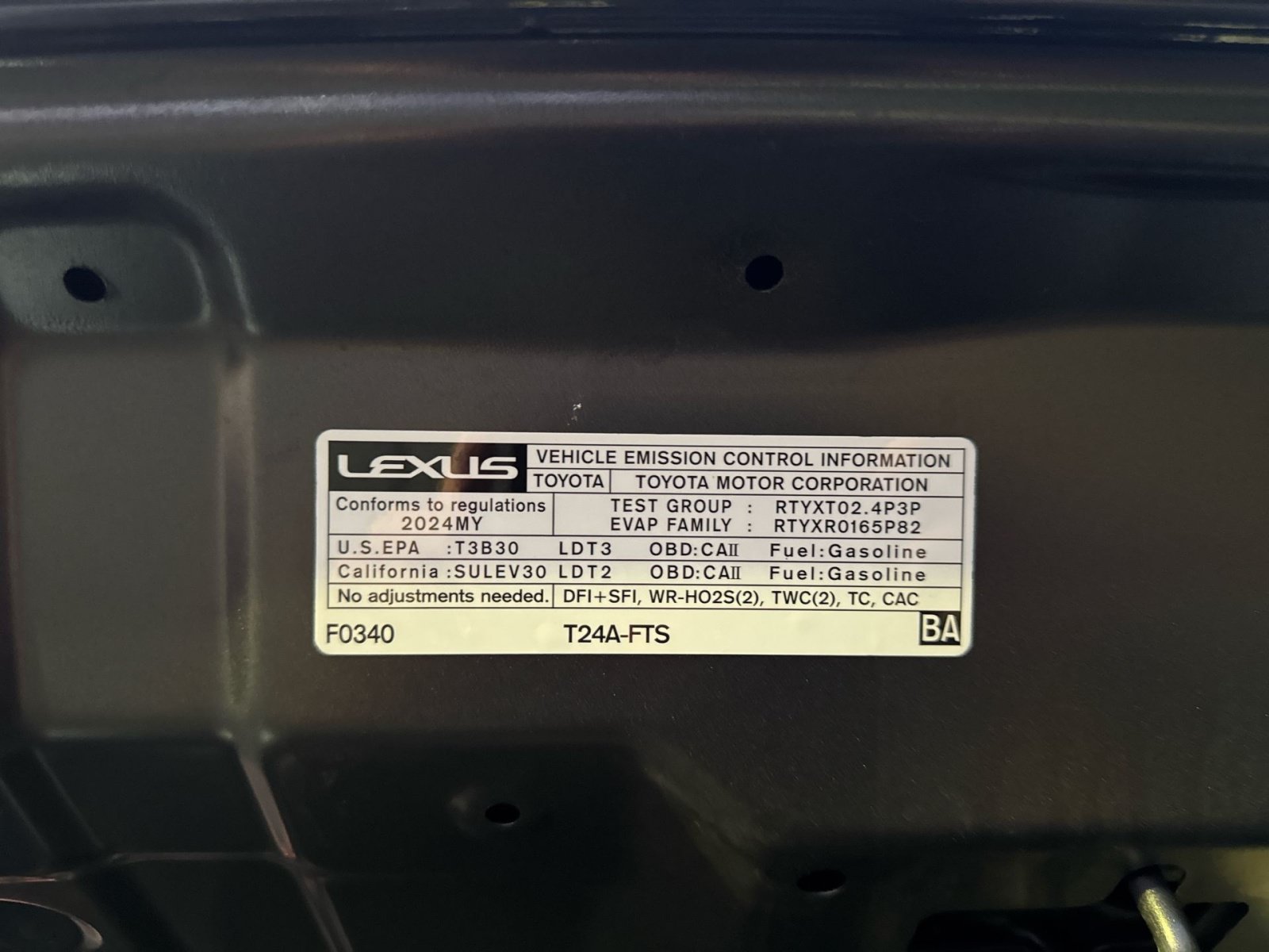 Used 2024 Lexus TX 350 AWD w/ Captains Chair Package image 38