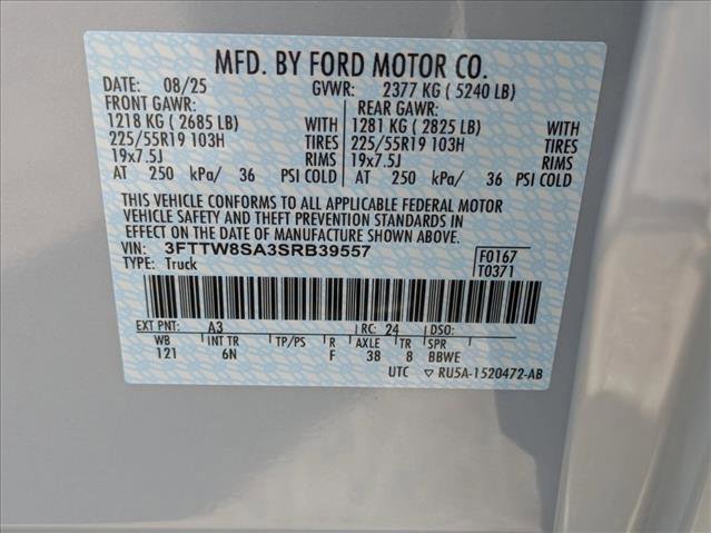 New 2025 Ford Maverick Lariat w/ 4K Tow Package image 17