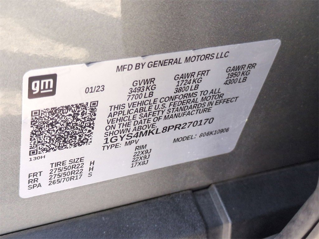 Certified 2023 Cadillac Escalade ESV Premium Luxury Platinum w/ LPO, Radiant Package image 36