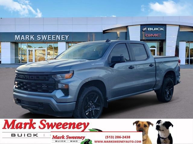 Used 2025 Chevrolet Silverado 1500 Custom w/ Turbomax Blackout Package image 1