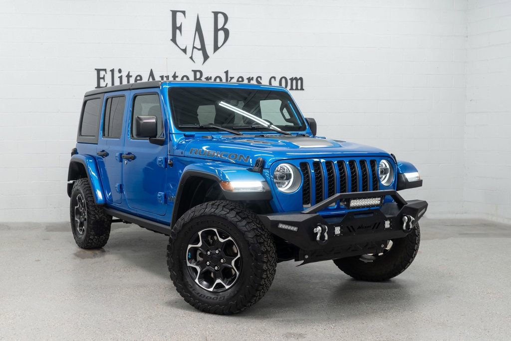 Used 2023 Jeep Wrangler Unlimited Rubicon 4xe w/ Cold Weather Group AWD/4WD image 47