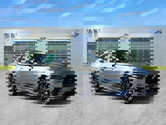 New 2025 Ford Mustang Coupe w/ Wheel & Stripe Package