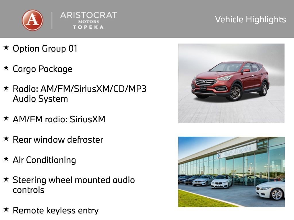 Used 2017 Hyundai Santa Fe Sport w/ Cargo Package image 2