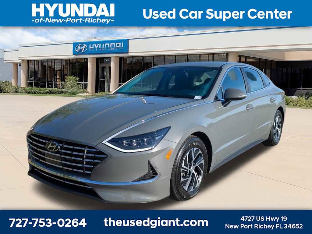 Certified 2023 Hyundai Sonata Blue w/ Cargo Package
