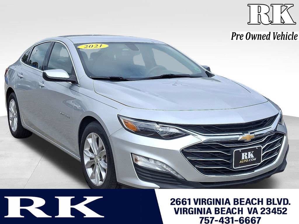 Used 2021 Chevrolet Malibu LT