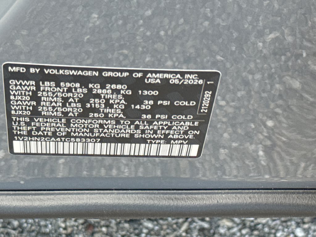 New 2026 Volkswagen Atlas SE AWD/4WD image 28