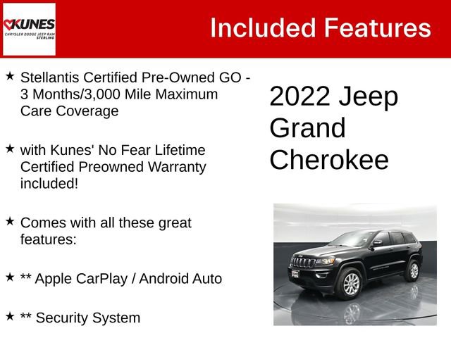 Certified 2022 Jeep Grand Cherokee Laredo E image 4
